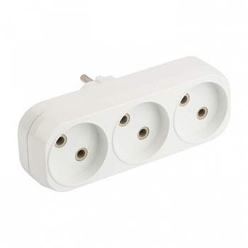 EKF PROxima Разветвитель 3 гн. б/з плоский 6А 250B ARP6-3