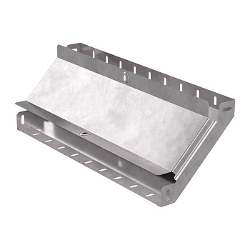 Промрукав Угол вертикальный внутренний 90 градусов с крышкой Стандарт 500х50 PR16.0604