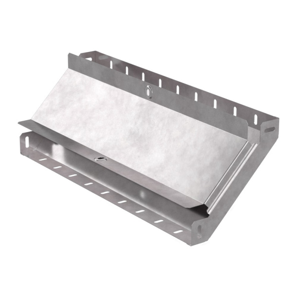 Промрукав Угол вертикальный внутренний 90 градусов с крышкой Стандарт 500х50 PR16.0604