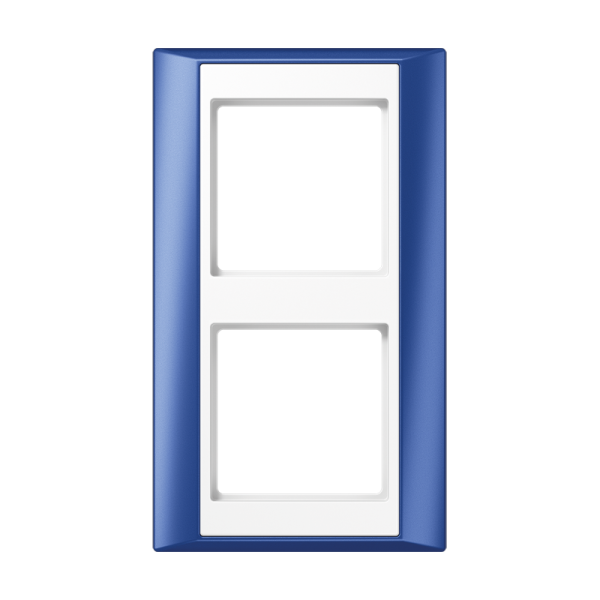 JUNG А Plus Синий/Белая Рамка 2-ая AP582BLWW