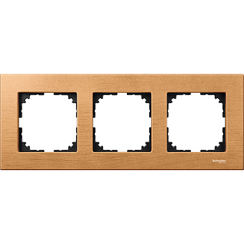 SE Merten SM M-Elegance Бук Рамка 3-ая MTN4053-3470