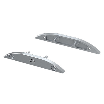 Arlight Заглушка для ALM-FLAT-R серая (Пластик) 026741