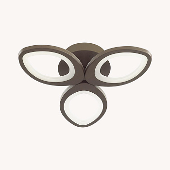 Lumion 4577/60CL LEDIO LN21 коричневый Люстра потолочная LED 60W 3430Лм 3000-6000K 220V LULU