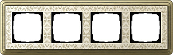 Gira ClassiX Art Бронза/Кремовый Рамка 4-ая 0214663