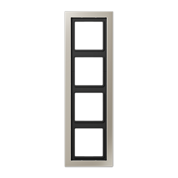 JUNG LSD Edelstahl Рамка 4-ая (лакированный) ESD2984-L