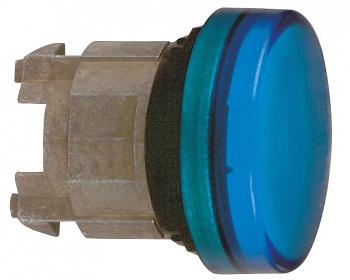 SE XB4 Головка сигнальной лампы синяя ZB4BV063