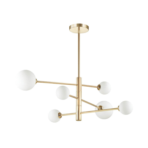 Купить Lumion 4418/6C LN19 золотой Люстра на штанге G9 6*40W 220V ESTELLE