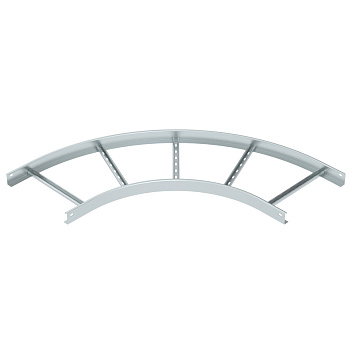 OBO BETTERMANN  Угловая секция 90° лестничного лотка 60х400 мм R=500 мм 6211426