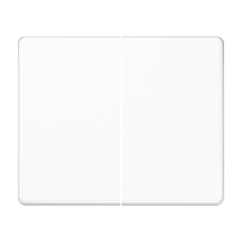 JUNG SL 500 Белая Клавиша 2-ая SL595WW