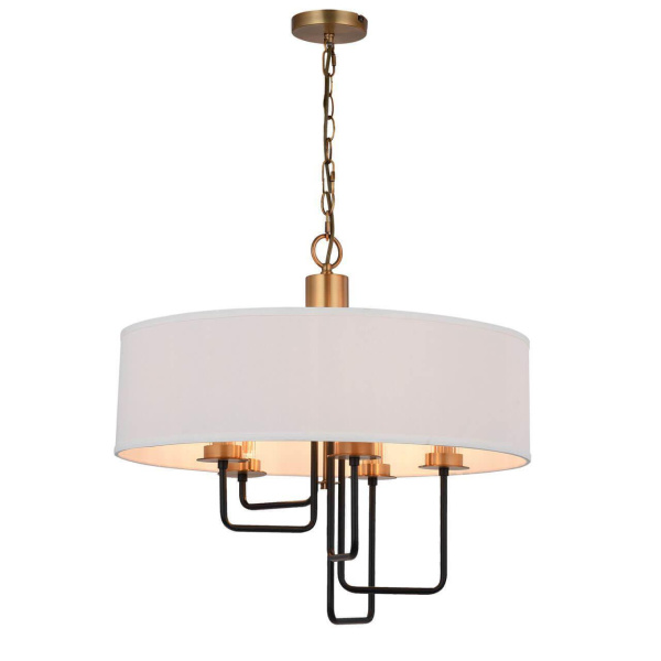 ST LUCE SL336.303.05 Люстра подвесная  Коричневый, Бронза/Бежевый E14 5*60W