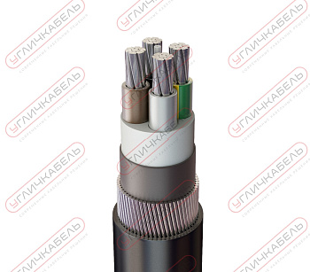 Кабель силовой АПвКШв 4х35 мк(N)-1 Угличкабель PL128140352100000000
