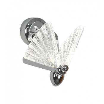 Kink Light 08444,02 Бра Баттерфляй хром w17*13 h20 Led 6W (4000K)