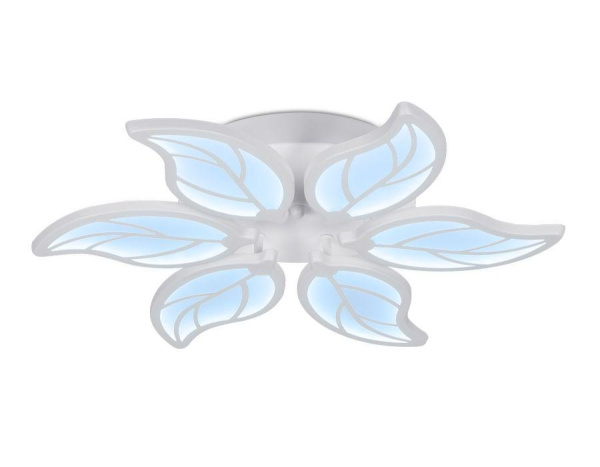 Купить Ambrella Потолочный светодиодный светильник с пультом FA459/6 WH белый 90W 560*480*80 (ПДУ РАДИО 2.4)