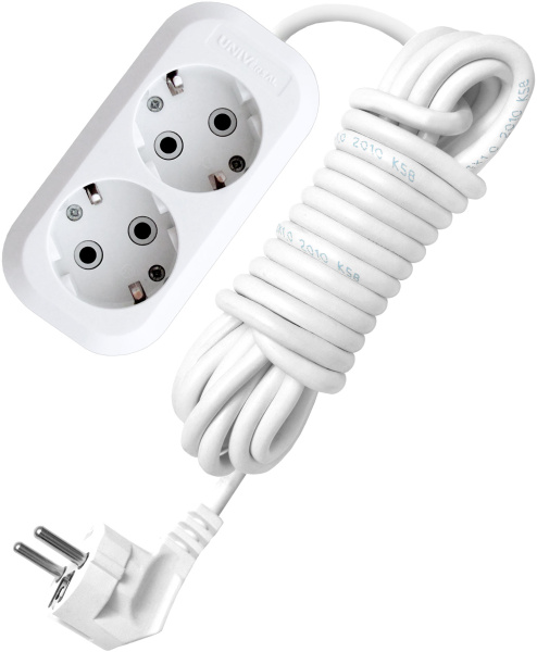 UNIVersal Е-302 Удлинитель 5м ПВС 3*1 2гн. с/з 9631974