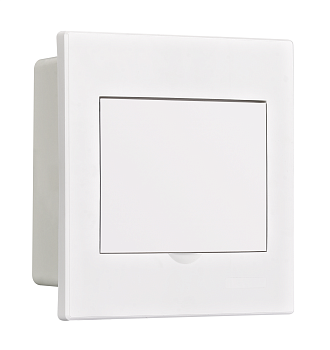 Dekraft Корпус пласт. встраиваемый бел. дв. 1 ряд 6 мод. IP41 ЩРВ-П