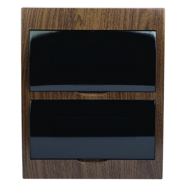 Купить EKF PROxima Щит распределительный навесной ЩРН-П-24 темное дерево IP41