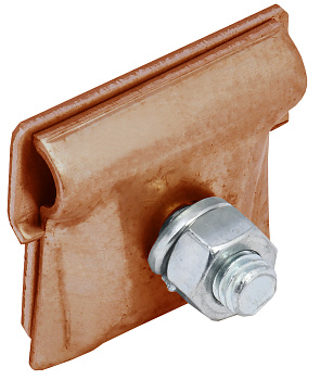 IEK Держатель проводника круглого 6-10мм фальц 0,6-3мм медь