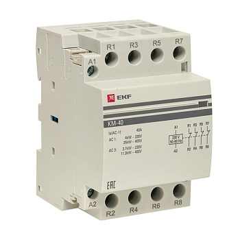 EKF PROxima Контактор модульный КМ 40А 4NC (3 мод.)
