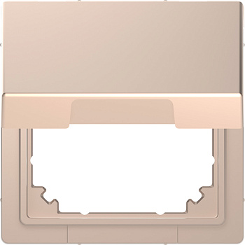 SE Merten D-Life Шампань Адаптер с крышкой для интеграции System M в D-Life MTN4081-6051