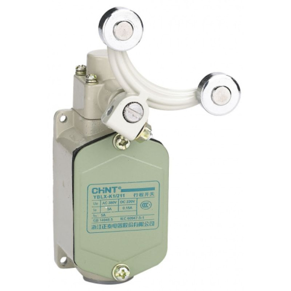 CHINT Выключатель путевой YBLX-K1/211 c двумя роликами (R)