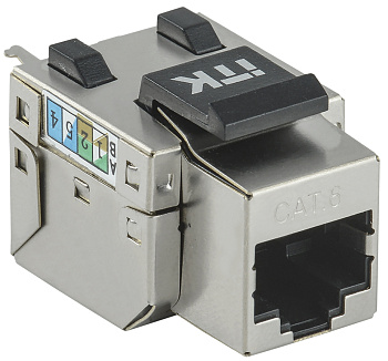 IEK ITK Модуль Keystone Jack категория 6 FTP 110 IDC 90 град. розет. CS1-1C06F-11