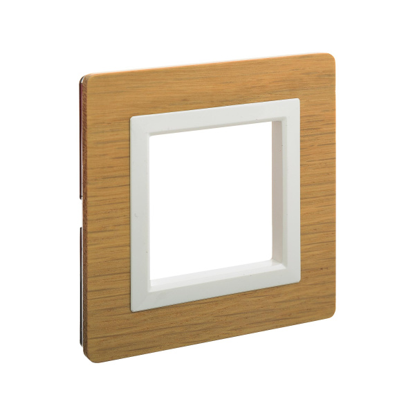 Купить DKC Рамка из натурального дерева, "Avanti", беленый дуб, 1 пост (2 мод.)