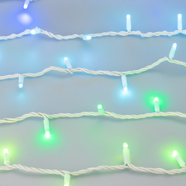 Купить Arlight Светодиодная гирлянда ARD-STRING-PRO-10000-WHITE-100LED-LIVE RGB-DMX (24V, 10W) (Ardecoled, IP65) 031752