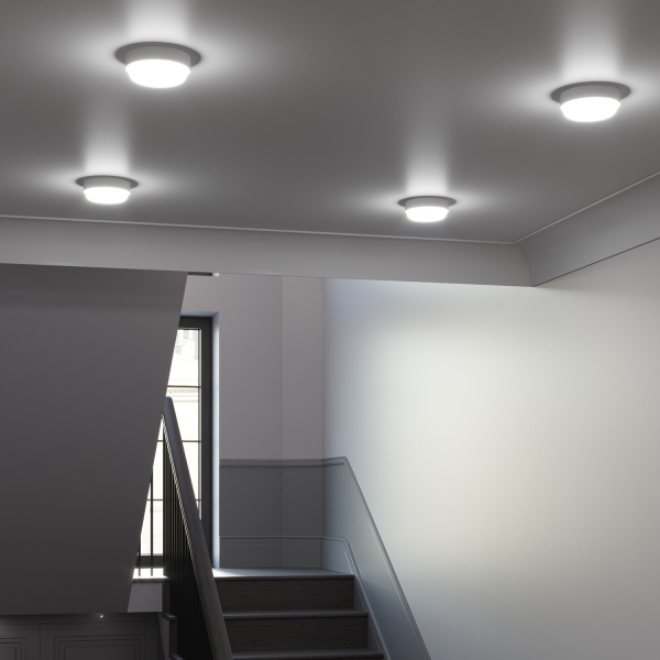 Gauss Светильник ЖКХ LITE круг 12W 980lm 6500K 200-240V IP65 D140*48мм белый LED 126418312 Купить Gauss Светильник ЖКХ LITE круг 12W 980lm 6500K 200-240V IP65 D140*48мм белый LED 126418312
