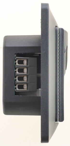 Купить Systeme Electric Glossa Антрацит Термостат электронный теплого пола с датчиком, от +5 до +50°C, 10A (в сборе)