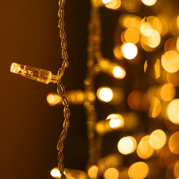 Arlight Светодиодная гирлянда ARD-CURTAIN-CLASSIC-2000x3000-CLEAR-760LED Yellow (230V, 60W) (Ardecoled, IP65) 024864