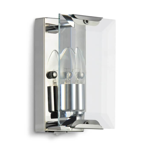 Ambrella Настенный светильник TR5155 CH/CL хром/прозрачный E14/1 max 40W 210*130*100