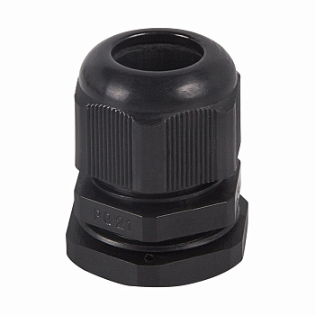 Кабельный ввод PG-29 (18-25 мм) черный Rexant 07-8029-1