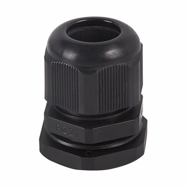 Кабельный ввод PG-29 (18-25 мм) черный Rexant 07-8029-1