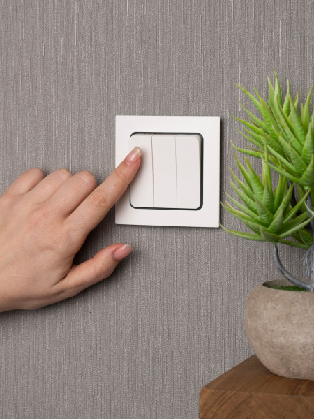 Купить EKF PROxima Стокгольм Белый Выключатель 3-кл, 10А