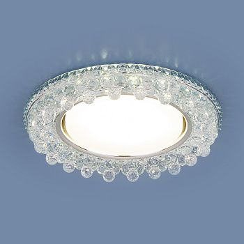 Elektrostandard 3025 GX53 / Светильник встраиваемый CL прозрачный a041264