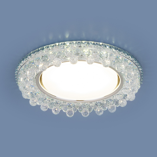 Elektrostandard 3025 GX53 / Светильник встраиваемый CL прозрачный a041264