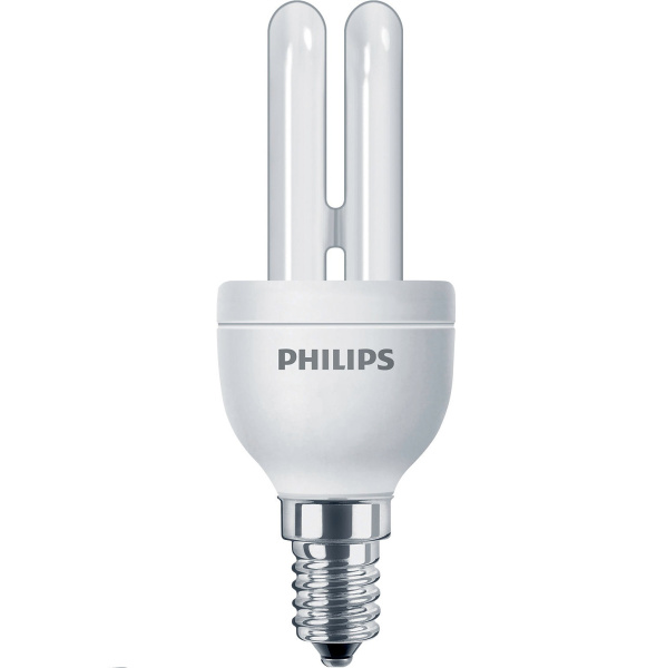 PH Лампа люминесцентная компактная Genie 2U 5W 827 E27 871150080117310