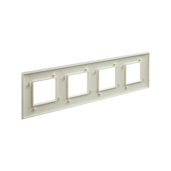 Купить DKC Рамка "Avanti", "Белый жемчуг", 4 поста (8 мод.)