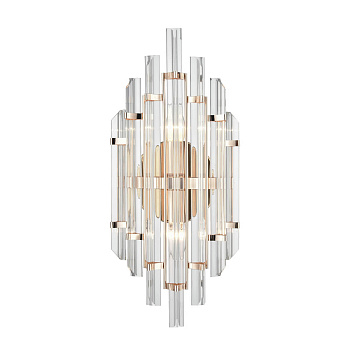 Vele Luce Clarinetto Бра Crystal L230*W150*H500 золото | gold металл | metal VL3314W22