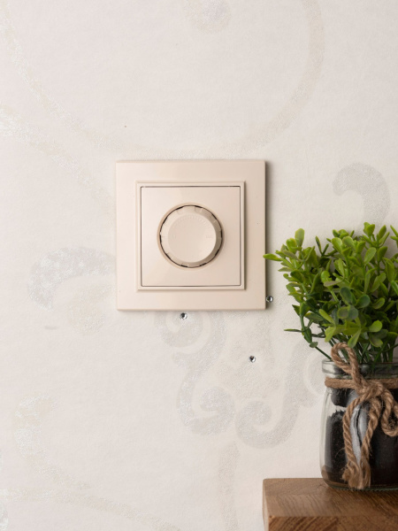 Купить EKF Basic Минск Бежевый Светорегулятор, 600W, 220В, СП