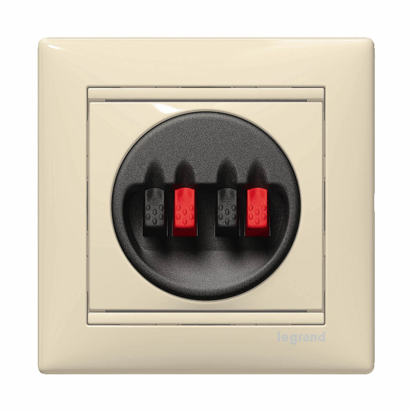 Купить Legrand Valena Крем Аудиорозетка 2-ая 774324
