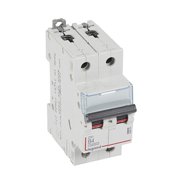 Legrand DX3 Автоматический выключатель 2P 4A (B) 10kA/16kA 408938