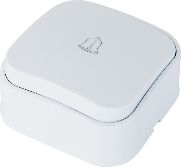 Horoz Electric 112-001-0004 10A/250V~ Одинарная кнопка EVA (PUSH BUTTON) HRZ01001486