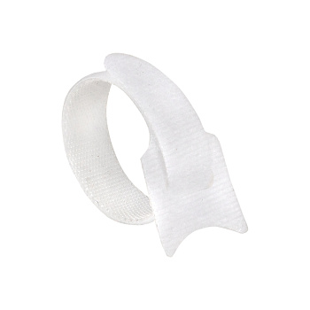 EKF PROxima Хомут-липучка 12х135 мм белый (20 шт)