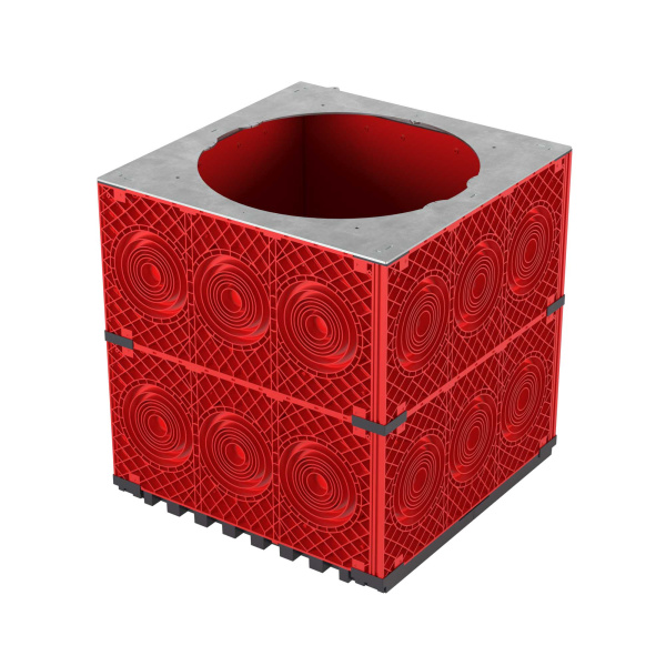 DKC Колодец пластиковый для кабельной канализации 750х750х750 под разгрузочную плиту