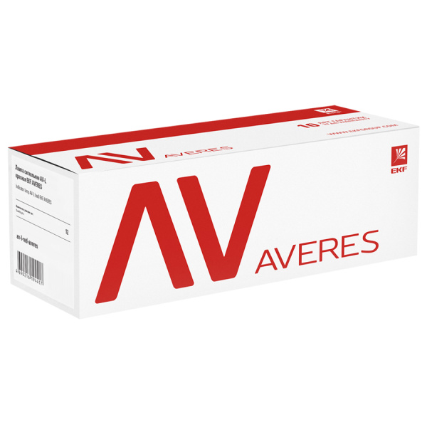 Купить EKF Averes Лампа сигнальная AV-L красная