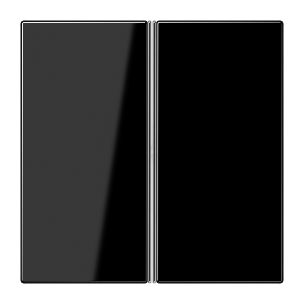 JUNG Черный Набор клавиш для сенсорного модуля KNX, двойной LS402TSASW