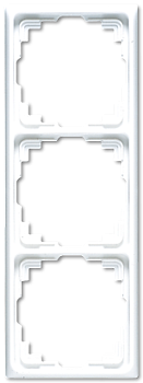 JUNG Рамка для инсталляции в кабельных каналах, 3-кратная белая CD583KWW