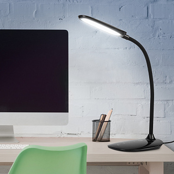 ЭРА NLED-453-9W-BK Черный Настольный светильник Б0019131