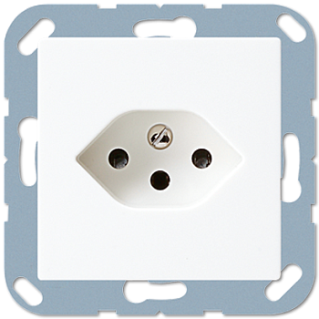 JUNG Розетка, швейцарский разъем, белый A1520-13BFSEVWW